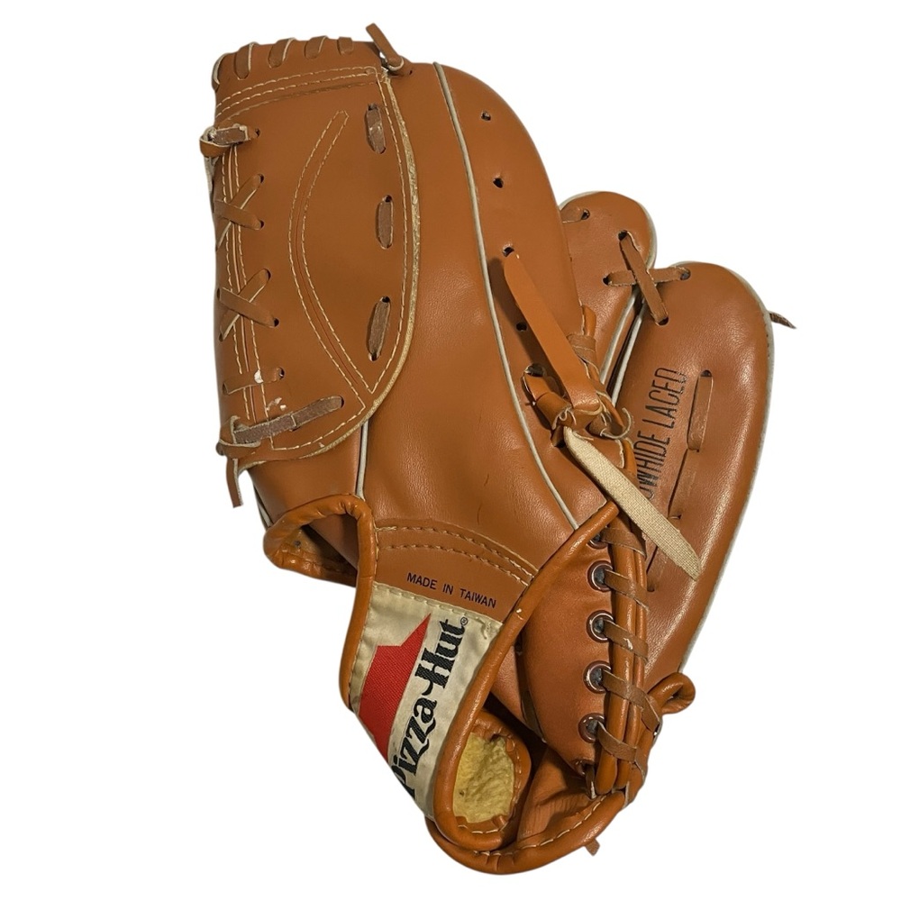 Vintage Pizza Hut Pittsburgh Pirates Youth Baseball Glove  Advertising